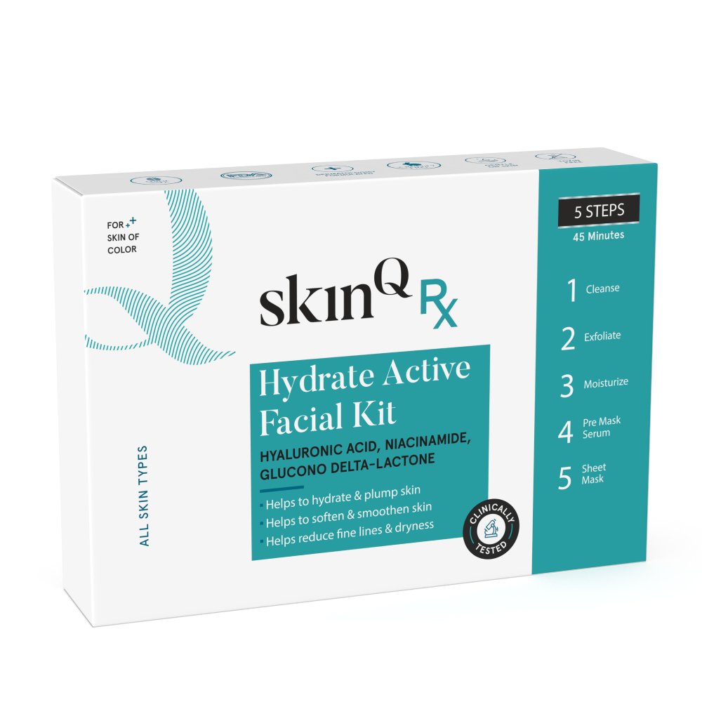 Hydrate Active Facial Kit - Best For Dry & Sensitive Skin